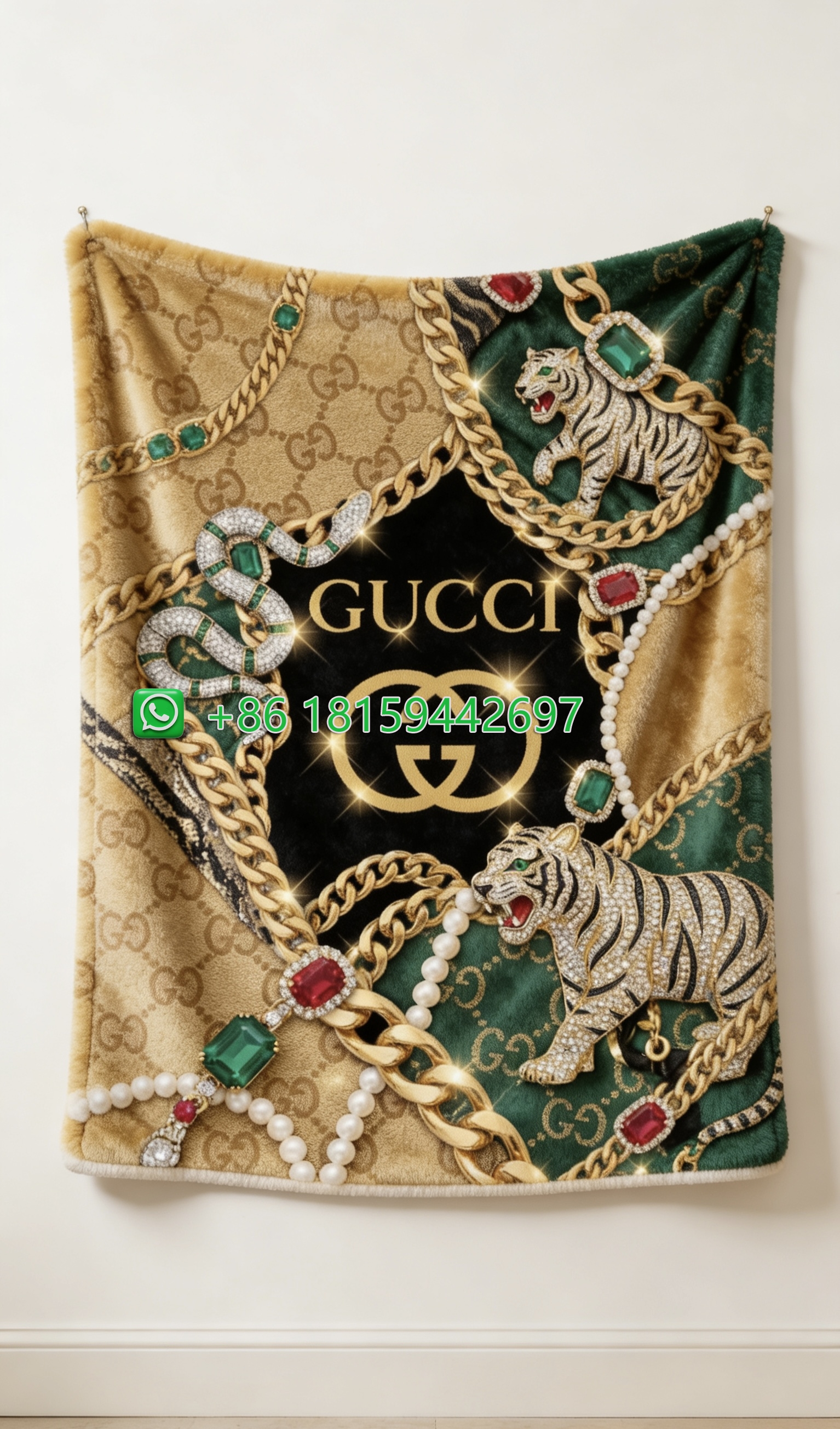 Gucci Throw Blankets